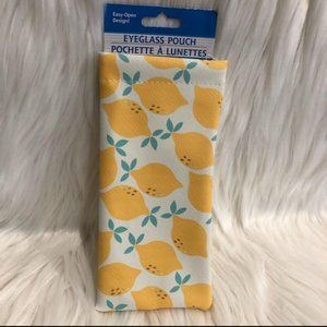 Lemons Eyeglass Pouch.